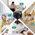 Mini 1080P Wireless Night Vision Security Camera with 150° Wide-Angle Lens